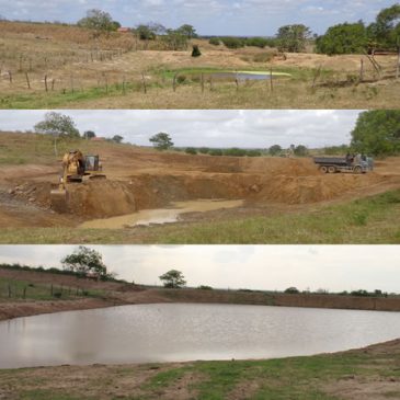 Trovoadas no Sertão enchem barragens recuperadas pelo Governo do Estado