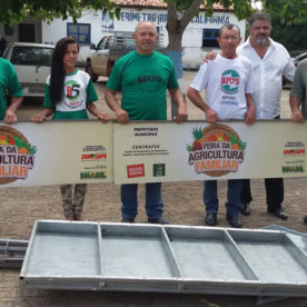 Seidh doa 10 barracas para feira de irrigantes orgânicos pela Cohidro