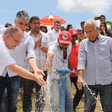 Governador inaugura sistemas de abastecimento do Água para Todos em Indiaroba