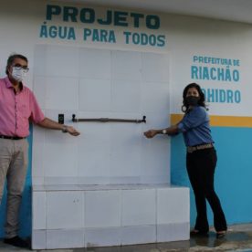 ACESSO À ÁGUA: Cohidro e prefeitura de Riachão entregam dessalinizador de água no Fazenda de Cima