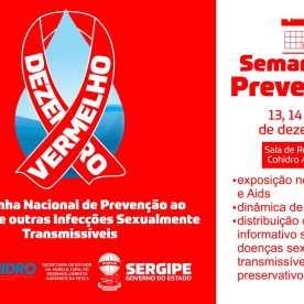 DEZEMBRO VERMELHO: Semana da Prevenção acontece de 13 a 15